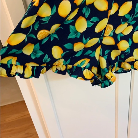 Lemon patterned romper - Picture 2 of 3